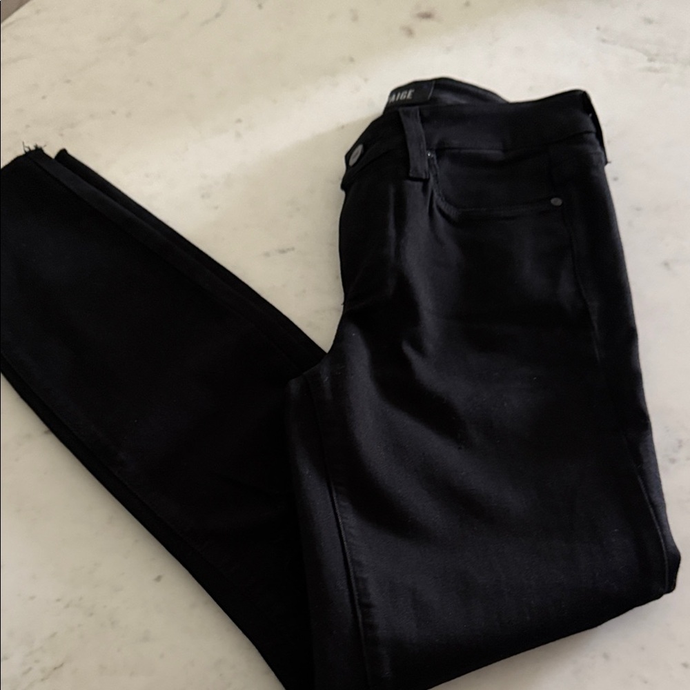 PAIGE Classic Black Jeans